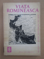 Revista Viata Romaneasca, anul XIV, nr. 6, iunie 1961