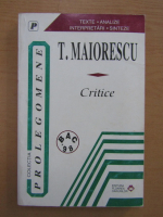 Titu Maiorescu - Ciritce