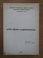 D. Cinca - Oto-rino-laringologie