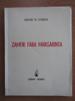 Grigori M. Sturdza - Zamfir fara Margarinta