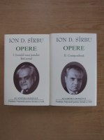 Ion D. Sirbu - Opere, voumele 1 si 2 (Academia Romana)