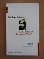 Nichita Stanescu - Lectia despre cub (editie bilingva)