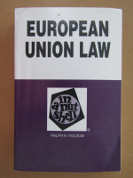 Ralph Folsom - European Union Law