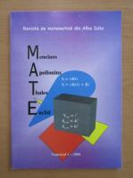 Revista de matematica din Alba Iulia, nr. 1, 2000