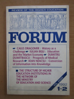 Revista Forum, anul XXXIV, nr. 1-2, 1992