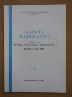 Revista Gazeta matematica, anul XIX, nr. 1, 2001