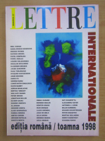 Revista Lettre Internationale, nr. 27, toamna 1998