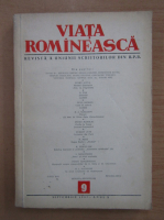 Revista Viata Romaneasca, anul X, nr. 9, septembrie 1957