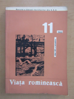 Revista Viata Romaneasca, anul XVI, nr. 11, noiembrie 1963