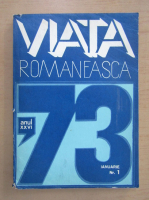 Revista Viata Romaneasca, anul XXVI, nr. 1, ianuarie 1973