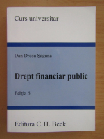 Dan Drosu Saguna - Drept financiar public