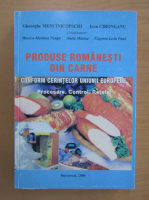 Gheorghe Mencinicopschi - Produse romanesti din carne conform cerintelor Uniunii Europene