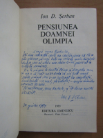Ion D Serban - Pensiunea doamnei Olimpia (cu autograful autorului)
