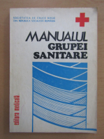 Anticariat: Manualul grupei sanitare