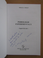 Mihaela Chraif - Psihologie experimentala (cu autograful autoarei)