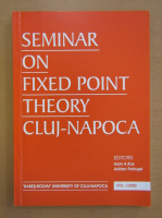 Seminar on fixed point theory Cluj-Napoca (volumul 1)