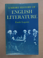 Emile Legouis - A Short History of English Literature