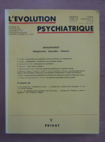 L'evolution psychiatrique. Adolescence
