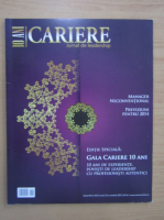 Revista Cariere, anul 10, nr. 203, decembrie 2013