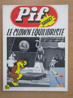 Revista Pif Gadget. Le clown equilibristie