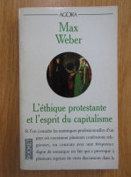 Max Weber - L'ethique protestante et l'espirit du capitalisme
