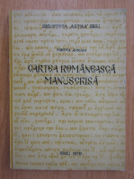 Mircea Avram - Cartea romaneasca manuscrisa