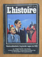 Revista L'histoire, nr. 37, septembrie 1981