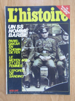 Revista L'histoire, nr. 82, octombrie 1985