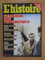 Revista L'histoire, nr. 83, noiembrie 1985