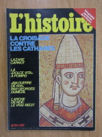 Revista L'histoire, nr. 94, noiembrie 1986