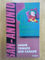 San Antonio - Sauce tomate sur canape