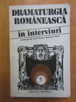 Anticariat: Aurel Sasu, Mariana Vartic - Dramaturgia romaneasca in interviuri (volumul 5)