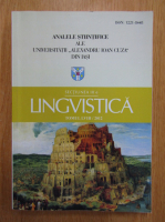 Lingvistica, tomul LVIII, 2012