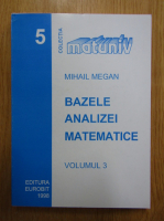 Mihail Megan - Bazele analizei matematice (volumul 3)