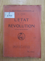 N. Lenine - L'etat et la revolution