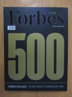 Revista Forbes 500, noiembrie 2019