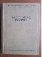 Anticariat: Dictionar invers