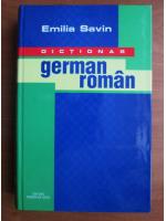 Anticariat: Emilia Savin - Dictionar German-Roman