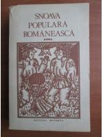 Anticariat: Snoava populara romaneasca (volumul 4)