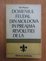 Gh. Platon - Domeniul feudal din Moldova in preajma revolutiei de la 1848