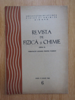 Revista de fizica si chimie, anul II, nr. 6, iunie 1965