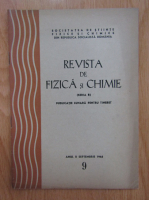 Revista de fizica si chimie, anul II, nr. 9, septembrie 1965