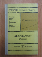 Vasile Alecsandri - Pasteluri. Texte comentate