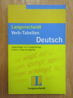Verb-Tabellen Deutsch