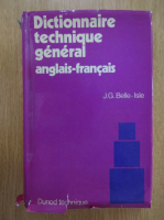 J. G. Belle-Isle - Dictionnaire technique general angalis-francais
