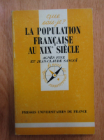 Jean Claude Sangoi, Agnes Fine - La population francaise au XIX siecle