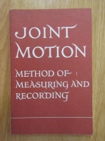 Joint Motion. Method of Measuring and Recording
