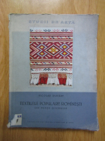 Nicolae Dunare - Textilele populare romanesti dun Muntii Bihorului