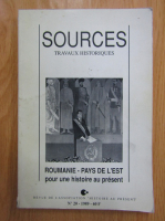 Sources. Travaux historiques, nr. 20