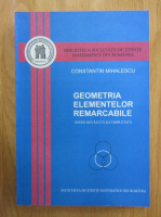 C. Mihalescu - Geometria elementelor remarcabile